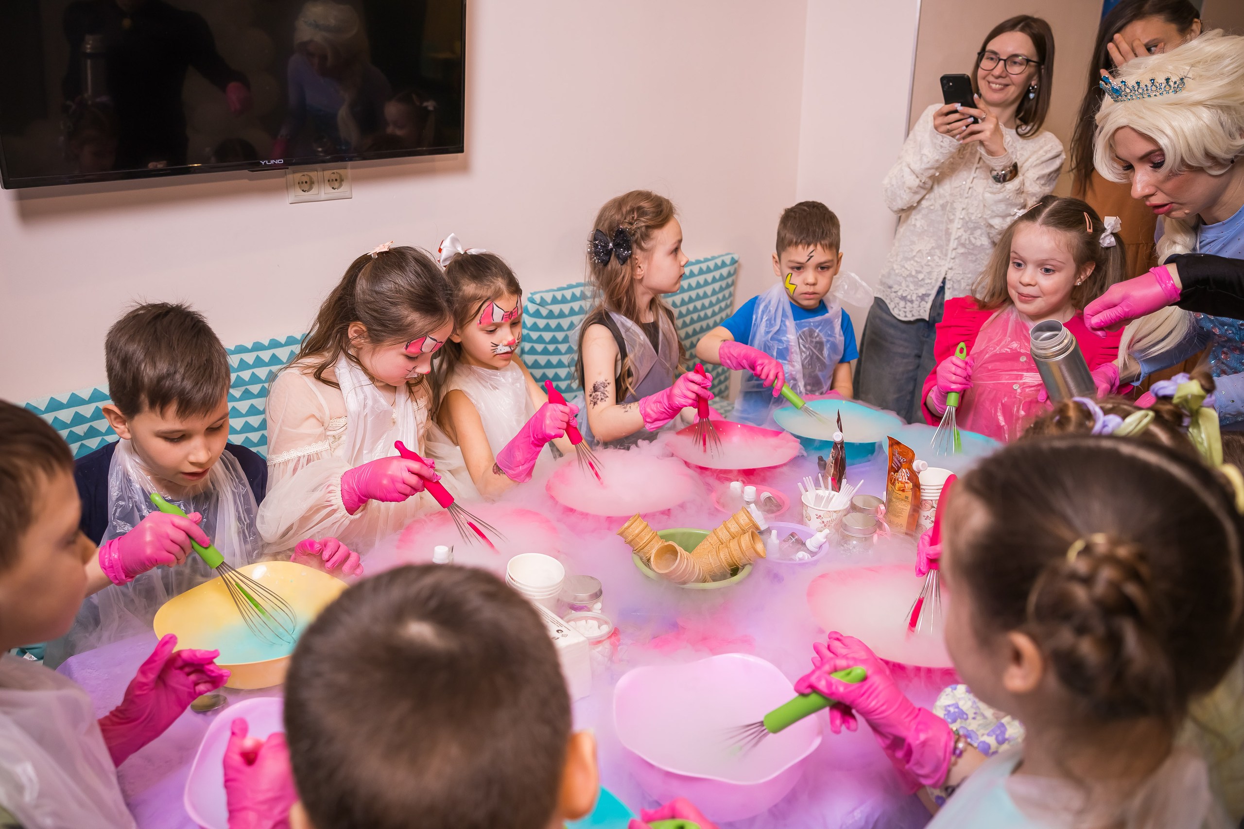 МК по цветному мороженому